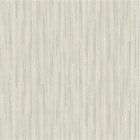 Light Grey Bargello Vertical Line Stria Wallpaper