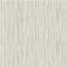 Light Grey Bargello Vertical Line Stria Wallpaper