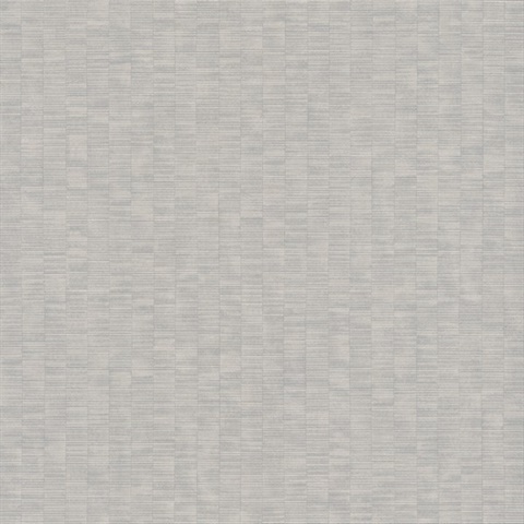 Light Grey Capri Fabric Wallpaper