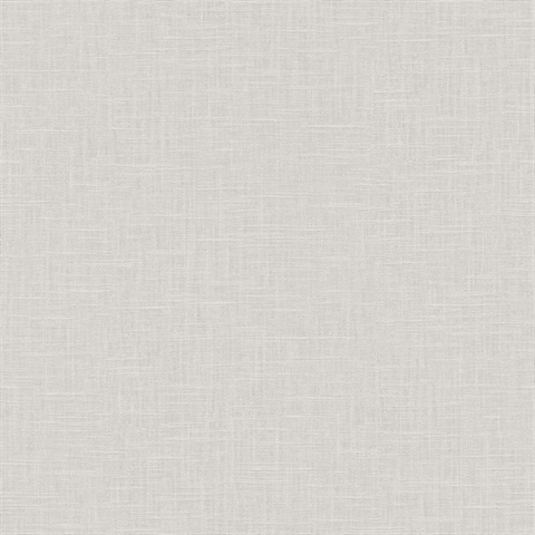 Light Grey Crosshatch Linen Wallpaper