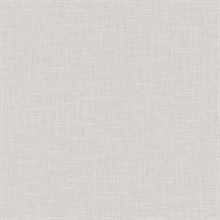 Light Grey Crosshatch Linen Wallpaper
