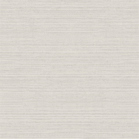 Light Grey Faux Textured Grasscloth Wallpaper