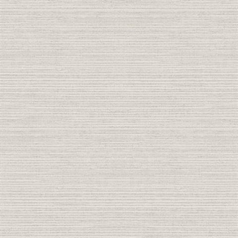 Light Grey Faux Textured Grasscloth Wallpaper