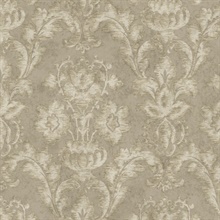 Light Grey Fusion Damask