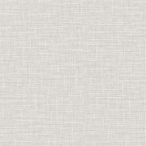 Light Grey Grasmere Crosshatch Tweed Weave Wallpaper
