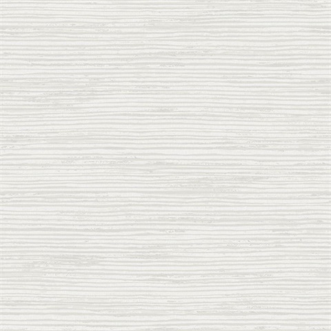 Light Grey & Grey Osprey Faux Grasscloth Wallpaper
