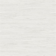 Light Grey & Grey Osprey Faux Grasscloth Wallpaper