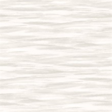 Light Grey Horizontal Water Faux Wallpaper