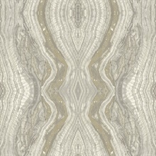 Light Grey Kaleidoscope Peel and Stick Wallpaper