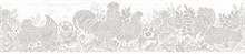 Parton Light Grey Chicken Border