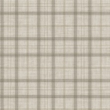Light Grey Ralph Plaid Wallpaper