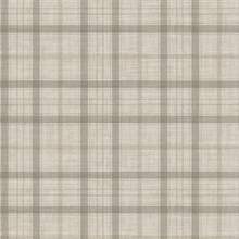 Light Grey Ralph Plaid Wallpaper