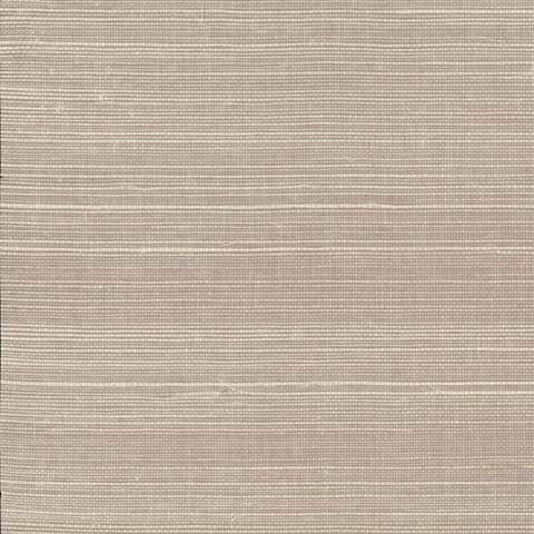 Light Grey Sisal Grasscloth Wallpaper
