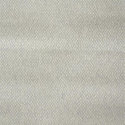 Stretched Hexagons Light Grey Wallpaper