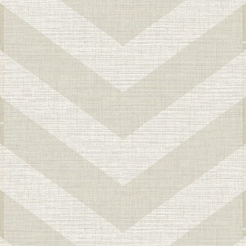 Light Grey Subtle Chevron Textile String Wallpaper