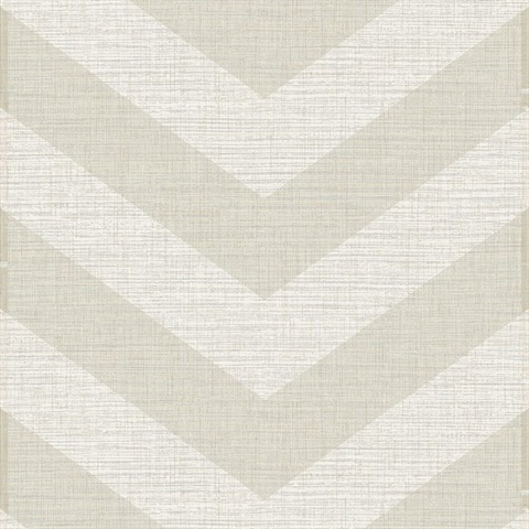 Light Grey Subtle Chevron Textile String Wallpaper