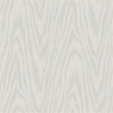 Light Grey Subtle Textured Wood Grain On Textile Strings Wallpaper