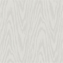 Light Grey Subtle Textured Wood Grain On Textile Strings Wallpaper