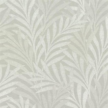 Light Grey Tea Leaves Wallpaper