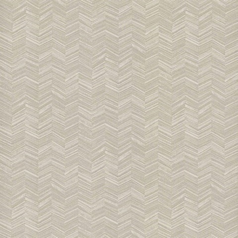 Light Grey Textured Chevron Wallpaper