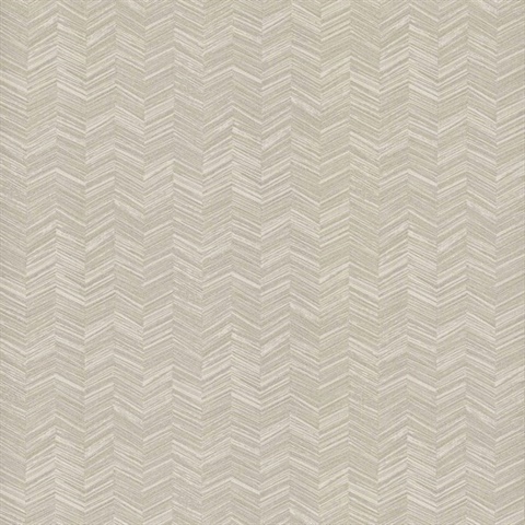Light Grey Textured Chevron Wallpaper