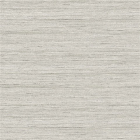 Light Grey Textured Horizontal Silk Wallpaper