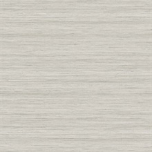 Light Grey Textured Horizontal Silk Wallpaper