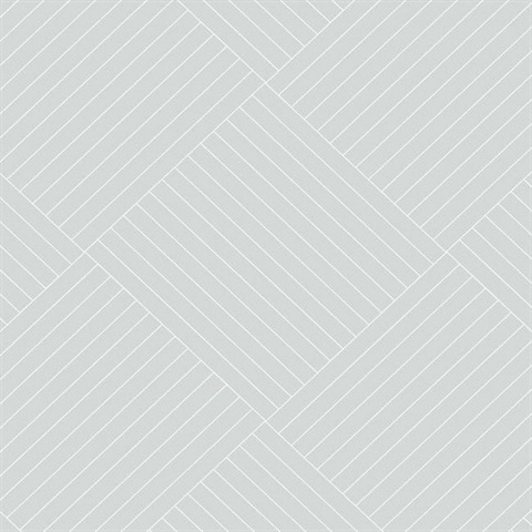 Light Grey Twisted Tailor Geometric Wallpaper