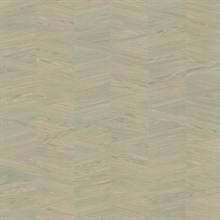 Interlocking Wood Moss Wallpaper