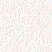 Light Pink and White Jasper Ironwork