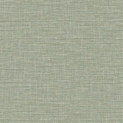 Light Sage Grasmere Crosshatch Tweed Weave Wallpaper