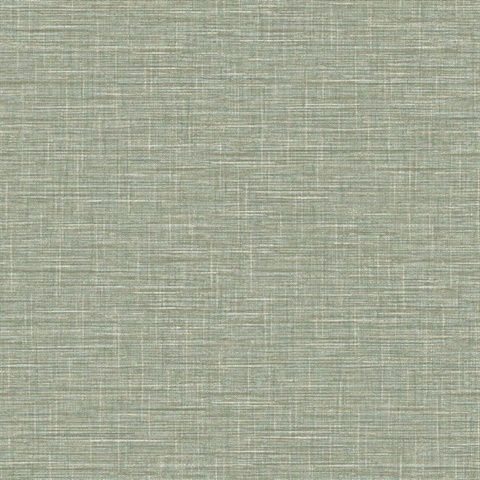Light Sage Grasmere Crosshatch Tweed Weave Wallpaper