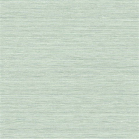 Light Sage Horizontal Stria Patterned Wallpaper