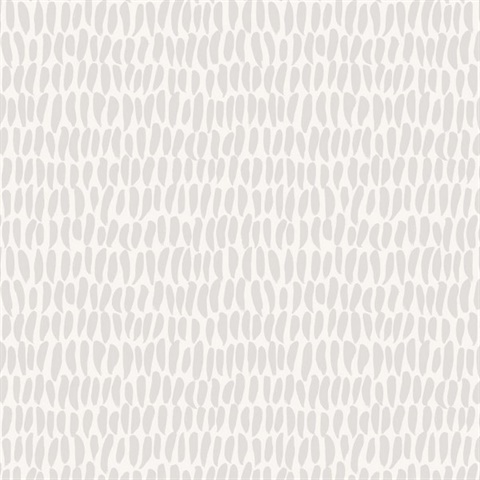 Light Taupe Brushstroke Lines Wallpaper