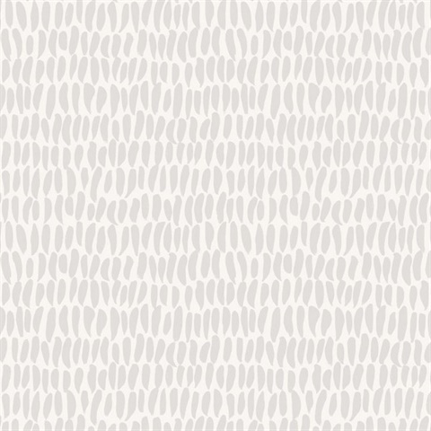 Light Taupe Brushstroke Lines Wallpaper