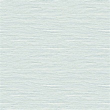 Light Teal Braided Faux Jute Wallpaper