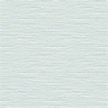 Light Teal Braided Faux Jute Wallpaper