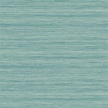 Light Teal Textured Horizontal Silk Wallpaper