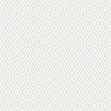 Lilac, Beige & White Commercial Geometric Wallpaper