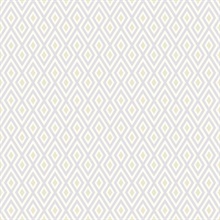 Lilac, Beige & White Commercial Geometric Wallpaper