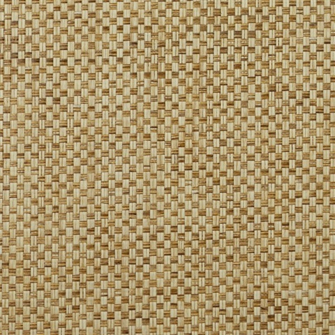 Lillian August Beige Grasscloth Wallpaper