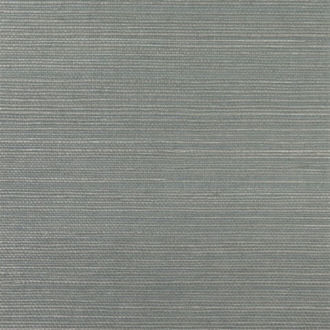 Lillian August Blue Grasscloth Wallpaper