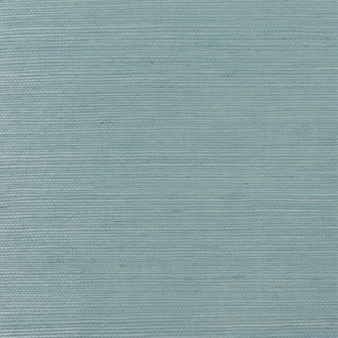 Lillian August Blue Grasscloth Wallpaper