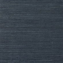 Lillian August Blue Grasscloth Wallpaper