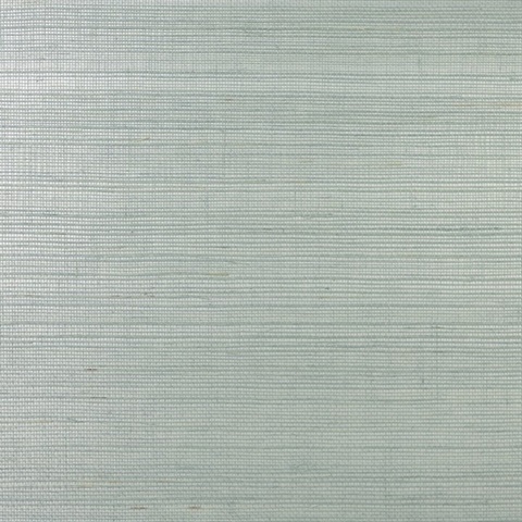 Lillian August Blue Grasscloth Wallpaper