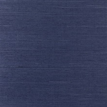 Lillian August Blue Grasscloth Wallpaper