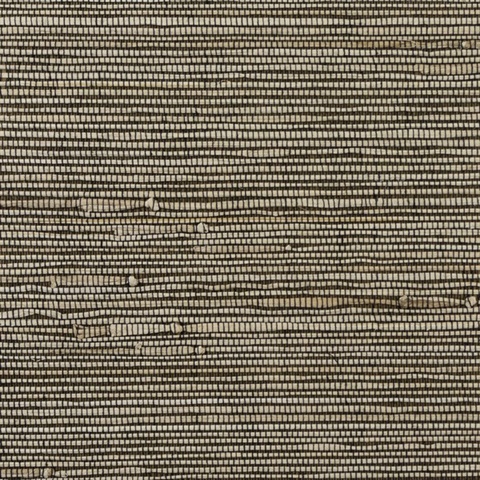 Lillian August Brown Grasscloth Wallpaper