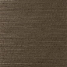 Lillian August Brown Grasscloth Wallpaper