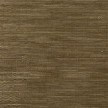 Lillian August Brown Grasscloth Wallpaper