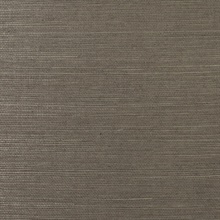 Lillian August Brown Grasscloth Wallpaper